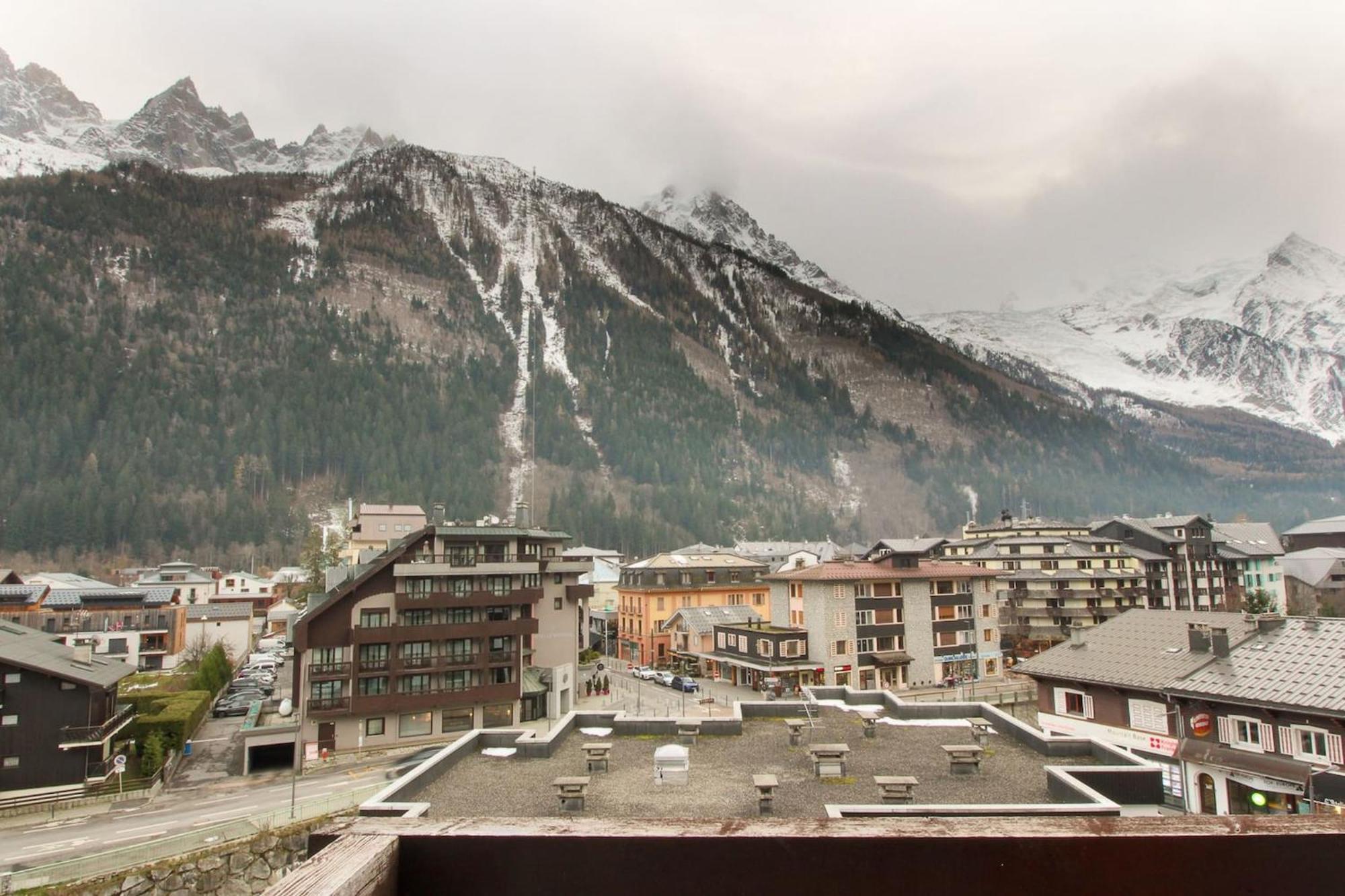 L'Aiguille - Center Of Chamonix - View Mont-Blanc Apartamento Exterior foto