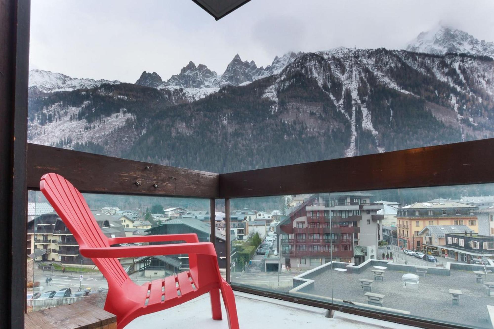 L'Aiguille - Center Of Chamonix - View Mont-Blanc Apartamento Exterior foto